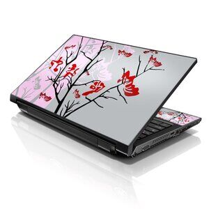 LSS 15.6 & 17.3 Inches Laptop Notebook Skin Sticker Decal - Pink Gray